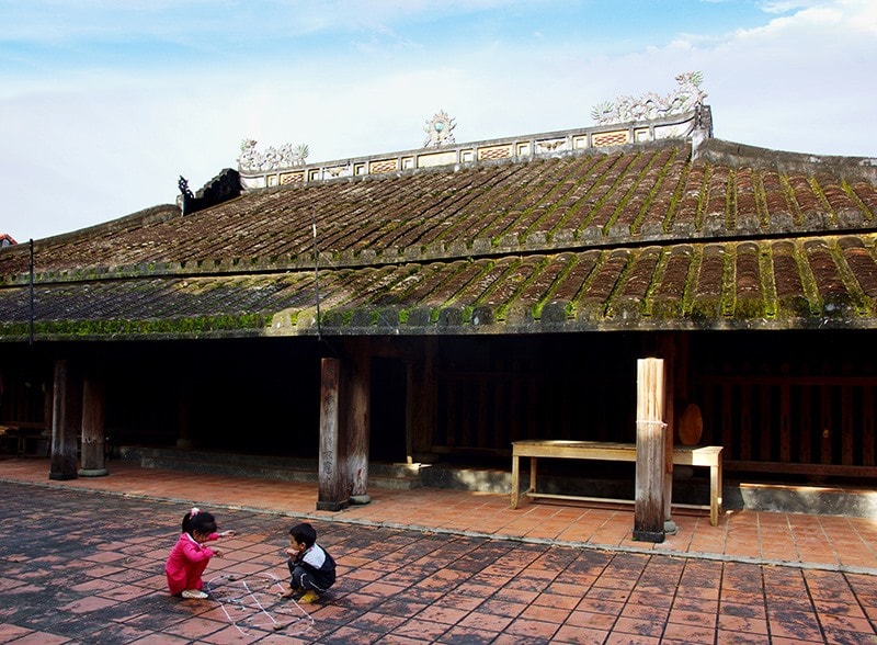 Đình làng Chiên Đàn (Phú Ninh). Ảnh: PHƯƠNG THẢO