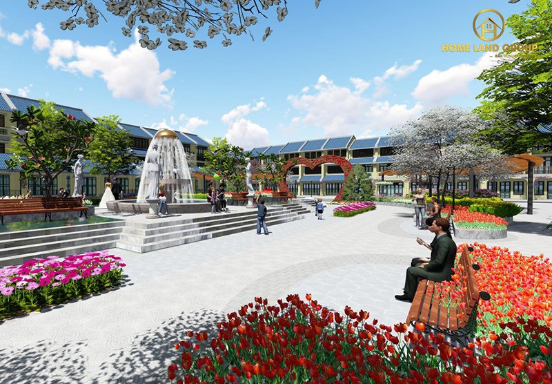 Homeland Paradise Village - khu đô thị thông minh 4.0 đầu tiên tại Đô thị mới Điện Nam - Điện Ngọc đang được xây dựng hoàn thiện. Ảnh: N.T.B