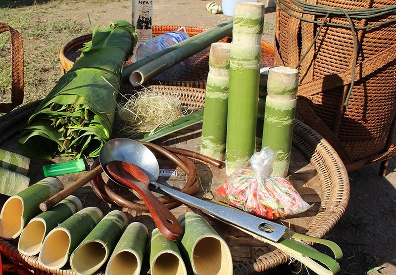 Co Tu ethinic people’s bamboo products