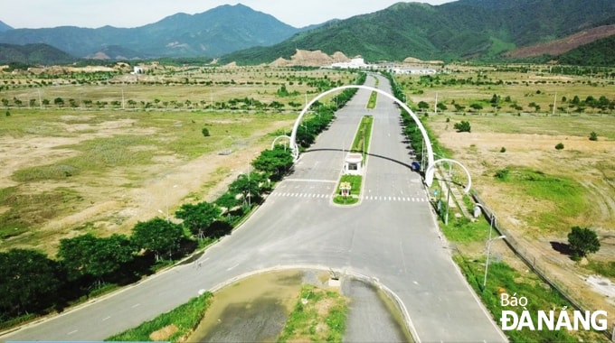Hạ tầng Khu công nghệ cao Đà Nẵng giai đoạn 1 đã thi công đạt 70% khối lượng