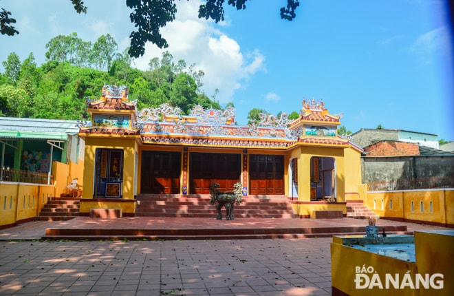 Đình Xuân Dương hiện tại, sau khi được đại trùng tu. Ảnh: HÀ ANH