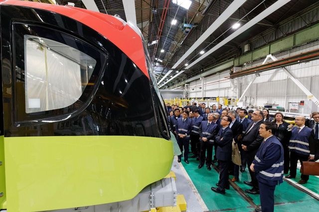 Theo Giám đốc dự án Alstom, thiết kế mặt trước của khoang tàu đường sắt Nhổn - ga Hà Nội là một trong các thiết kế hiện đại nhất mà đơn vị này từng làm.