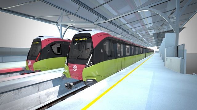 Dự kiến đến tháng 6/2020, đoàn tàu đầu tiên sẽ được chuyển về Việt Nam và lắp đặt thêm các thiết bị nghe nhìn, tín hiệu. TP Hà Nội cũng dự kiến đưa đoạn trên cao (Nhổn – Voi Phục) của tuyến đường sắt này vào khai thác thương mại trước khi hoàn thiện toàn tuyến.