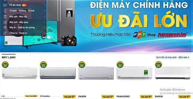 FPT Shop từng hợp tác với Nguyễn Kim để kinh doanh hàng điện máy.