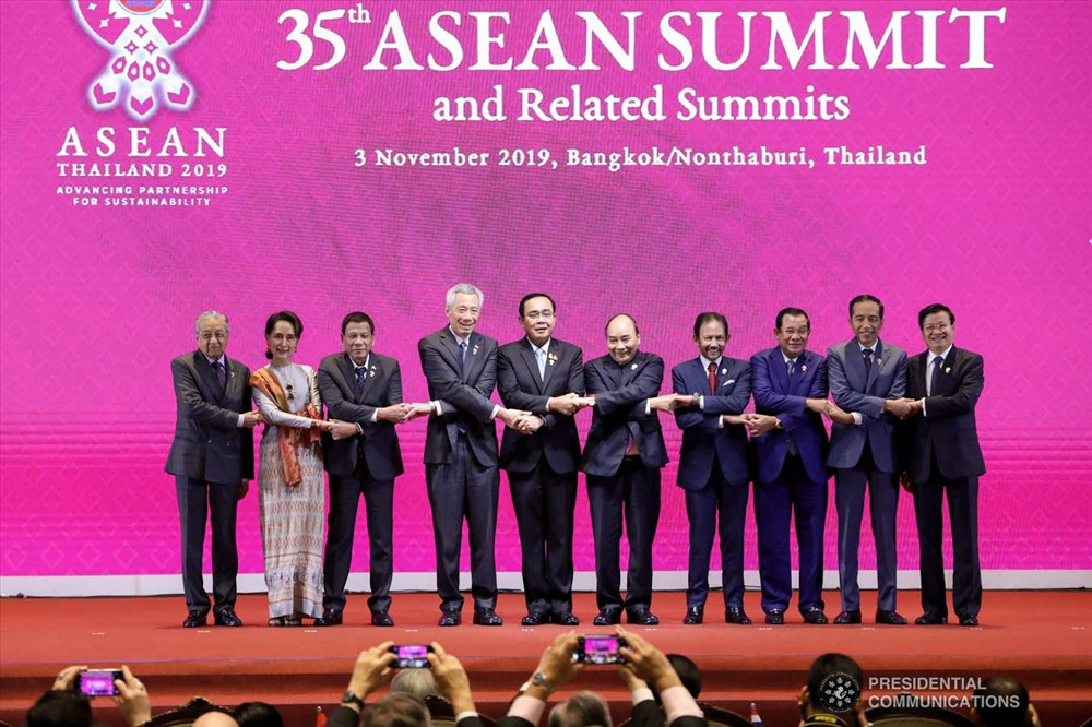 Các nhà lãnh đạo ASEAN tại Thái Lan. Ảnh. Internet