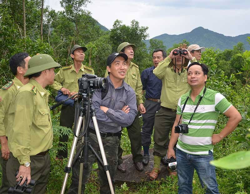 A discovery of grey shanked douc langurs in Tam My Tay forest, Nui Thanh district, Quang Nam province