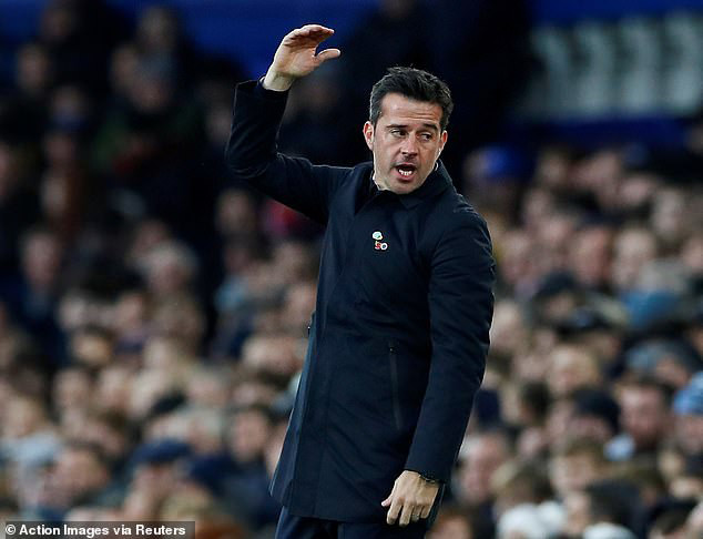 HLV Marco Silva đầu bảng trong danh sách bị Everton sa thải.