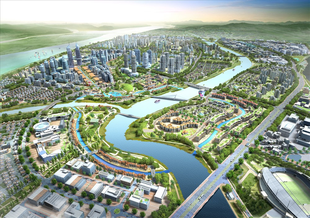 Phối cảnh thành phố thông minh Busan, Hàn Quốc: Ảnh: smartcity.go.ko