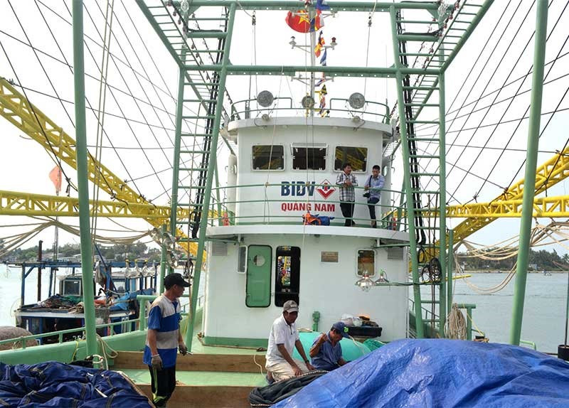 BIDV chi nhánh Quảng Nam đang hoàn thiện hồ sơ để kiện “chủ tàu 67” chây ỳ trả nợ ra tòa. Ảnh: VIỆT NGUYỄN