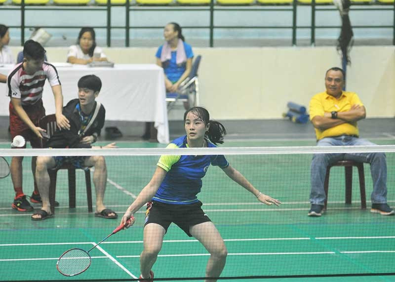 Tay vợt mới 16 tuổi Nguyễn Thị Hải Nhi (Tiên Phước) vô địch đơn nữ. Ảnh: T.V
