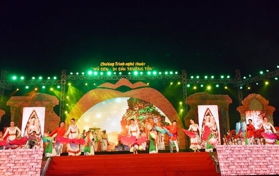 A performance in the programme