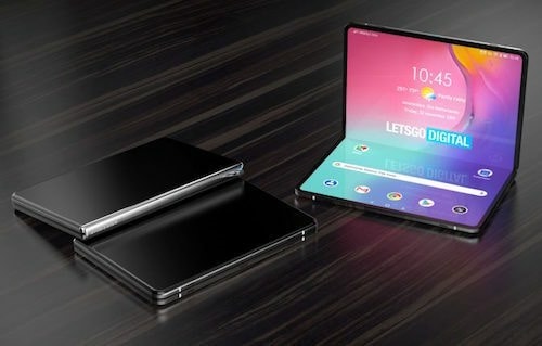 Hình 3D của Fold 2 trông như laptop thu nhỏ.