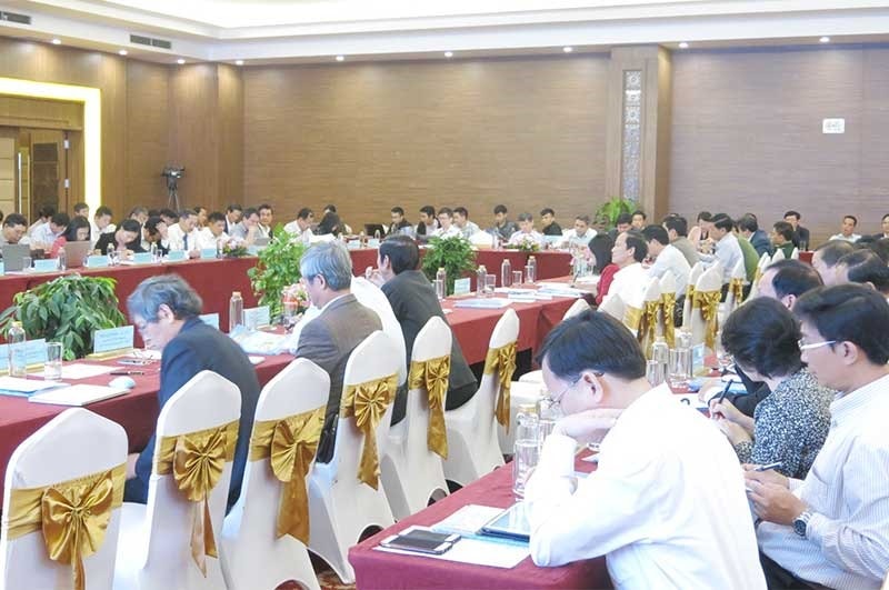 Quang cảnh Hội nghị cơ cấu lại nền kinh tế Quảng Nam 2021 -2030. Ảnh: T.D