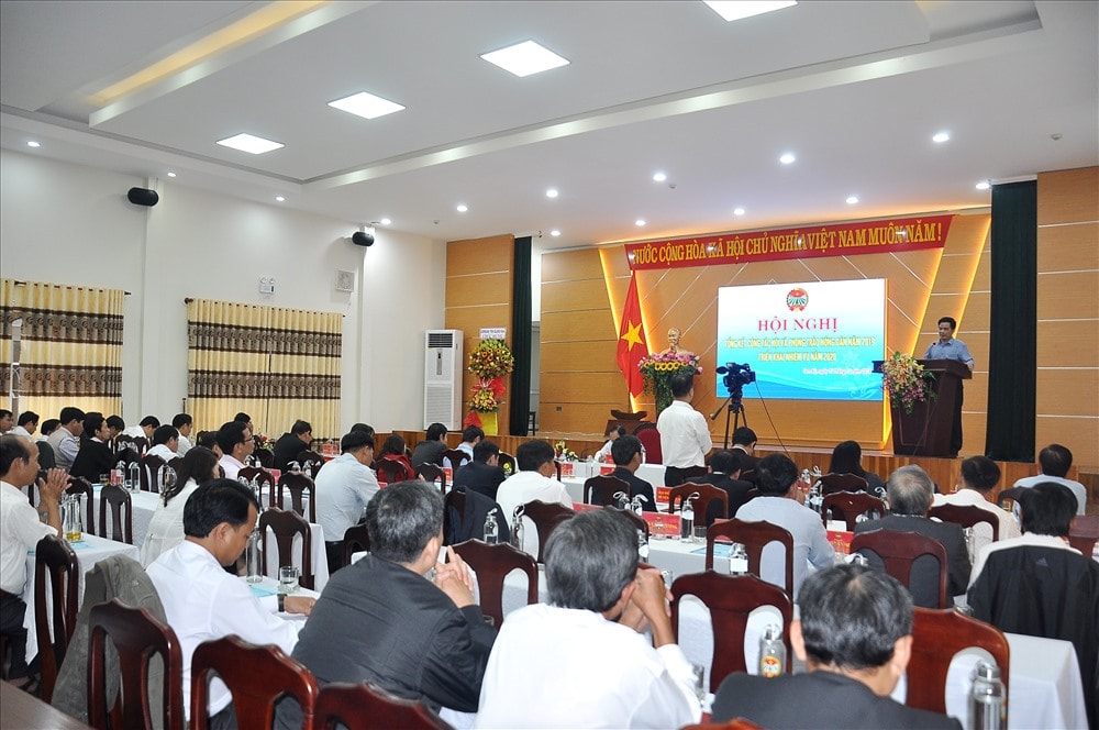 Hội Nông dân tỉnh tổ chức hội nghị tổng kết công tác hội năm 2019. Ảnh: V.A