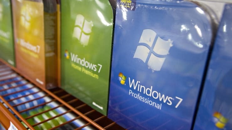 Windows 7 đã chính thức kết thúc sứ mệnh của mình sau một thập kỷ. (Nguồn: Getty Images)