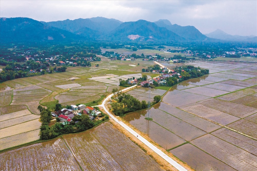 Một phần đất Trà Kiệu Tây (Duy Xuyên) bây giờ. Ảnh: NGUYỄN QUANG THÊM