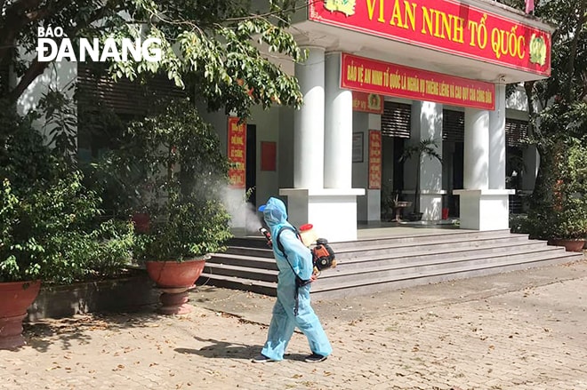 Các đơn vị Công an thành phố đang tích cực phòng, chống dịch Corona.