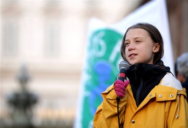 Nhà hoạt động trẻ người Thụy Điển Greta Thunberg. (Ảnh: NBC)