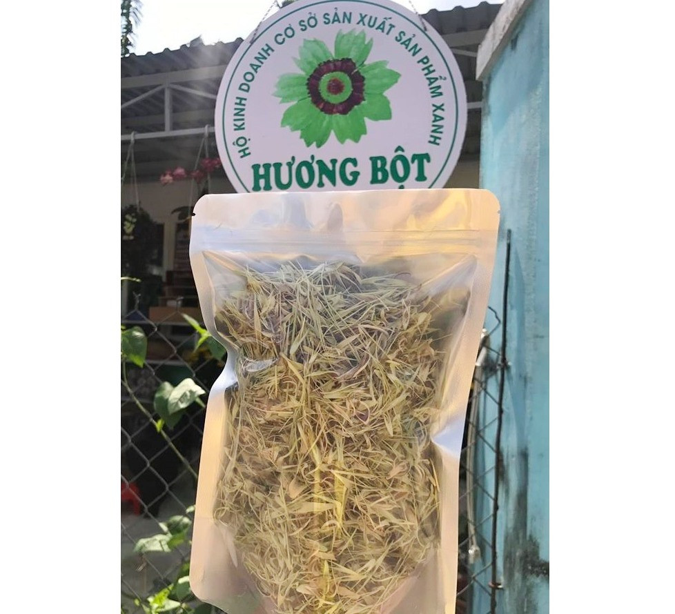 Sản phẩm trà gừng sả của cơ sở Hương Bột bán khá chạy. Ảnh: FBNV