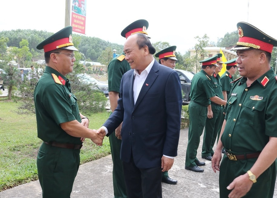 Thủ tướng Nguyễn Xuân Phúc thăm và làm việc tại Kho Kỹ thuật K55