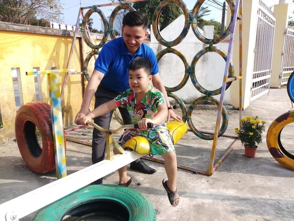 Nhiều khu vui chơi an toàn, thân thiện cho trẻ được các cấp hội, đoàn thể chung tay xây dựng và nhân rộng tại các xã/thị trấn tại Đại Lộc.