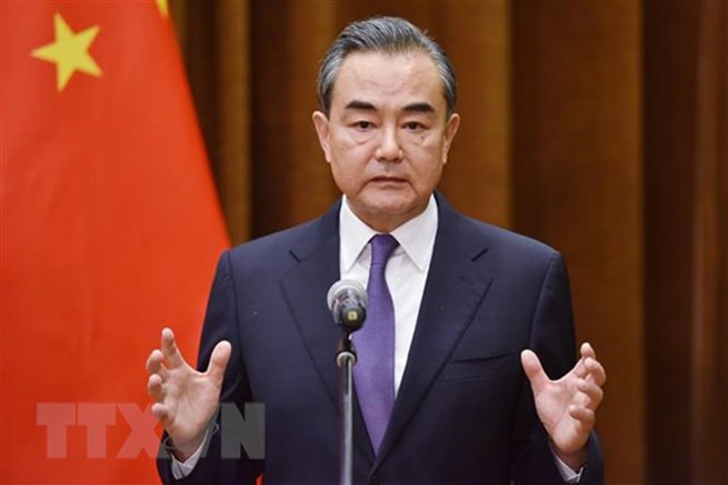 Ngoại trưởng Trung Quốc Vương Nghị. (Ảnh: AFP/TTXVN)