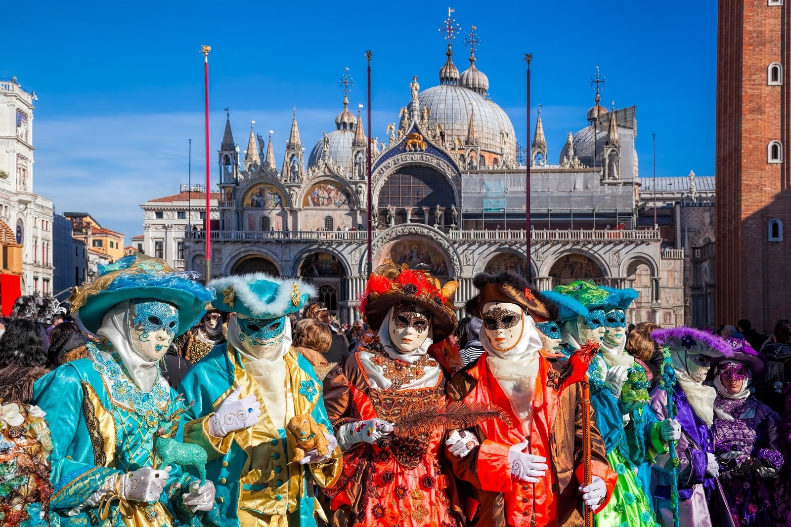 Lễ hội hóa trang, một sự kiện chờ đợi trong năm của Venice được lệnh hủy bỏ . Ảnh: veniceevents