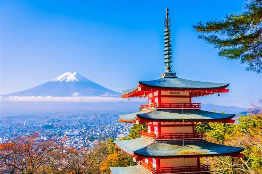 Mount Fuji in Yamanashi. Photo: fun-japan