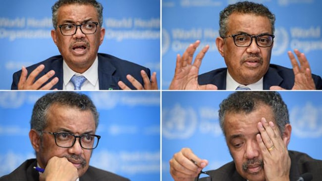 Tổng giám đốc WHO – ông Tedros Adhanom Ghebreyesus. Ảnh: AFP