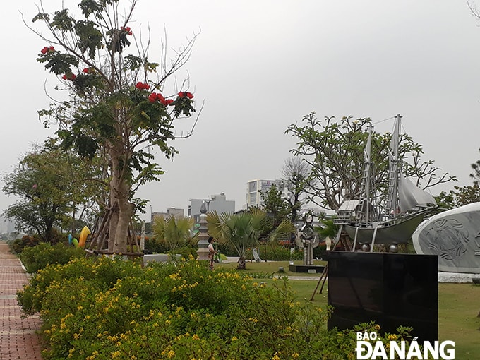 Dự án Vườn tượng APEC mở rộng được điều chỉnh mức đầu tư lên 759 tỷ đồng. Ảnh: TRIỆU TÙNG