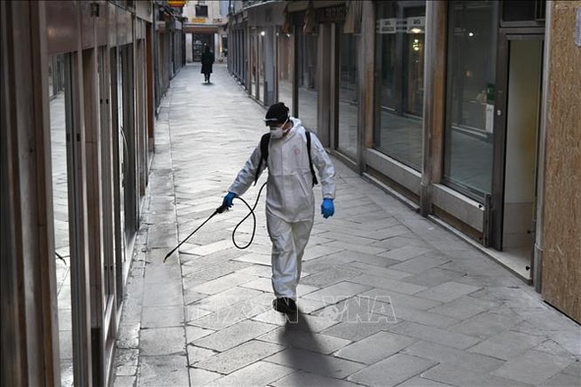 Italy bị ảnh hưởng nặng nề bởi Covid-19. (Nguồn: AFP/TTXVN)