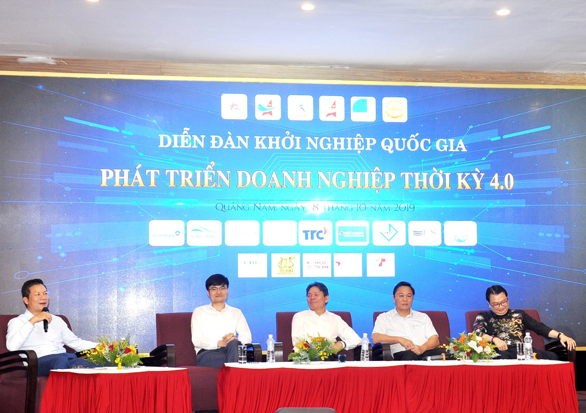QNB hỗ trợ tổ chức các diễn đàn khởi nghiệp tại Quảng Nam. TRONG ẢNH: Diễn đàn khởi nghiệp quốc gia về phát triển doanh nghiệp thời kỳ 4.0. Ảnh: VINH ANH
