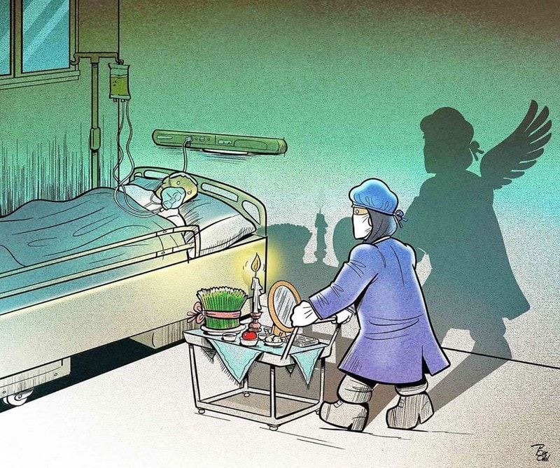  Các bác sĩ tuyến đầu chống dịch là những thiên thần thầm lặng. 