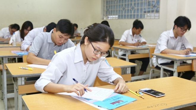 Ban ra đề Ngữ văn cần lưu tâm việc diễn đạt chặt chẽ hơn các câu lệnh. Ảnh: TTXVN