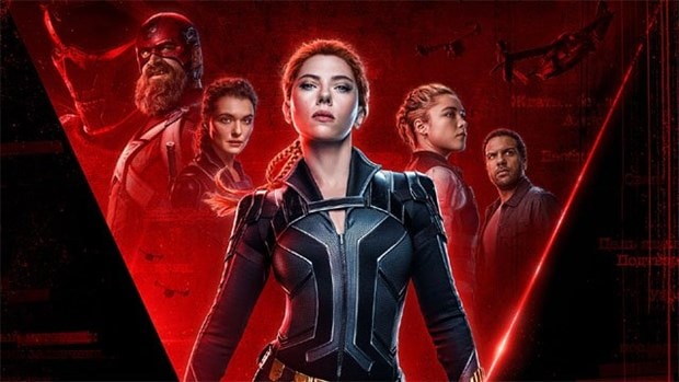 Poster phim 'Black Widow.' (Nguồn: Superherohype)