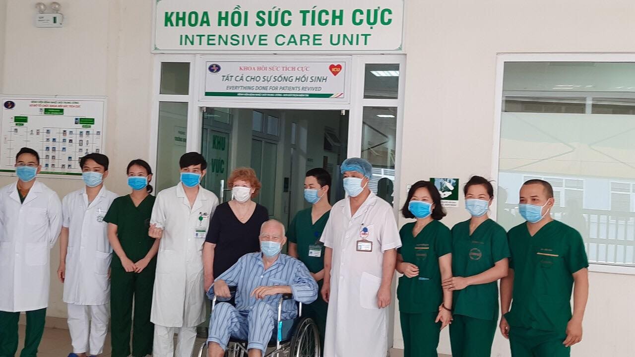 Thêm 22 bệnh nhân COVID -19 được ra viện trong ngày 14/4. Ảnh:BVCC