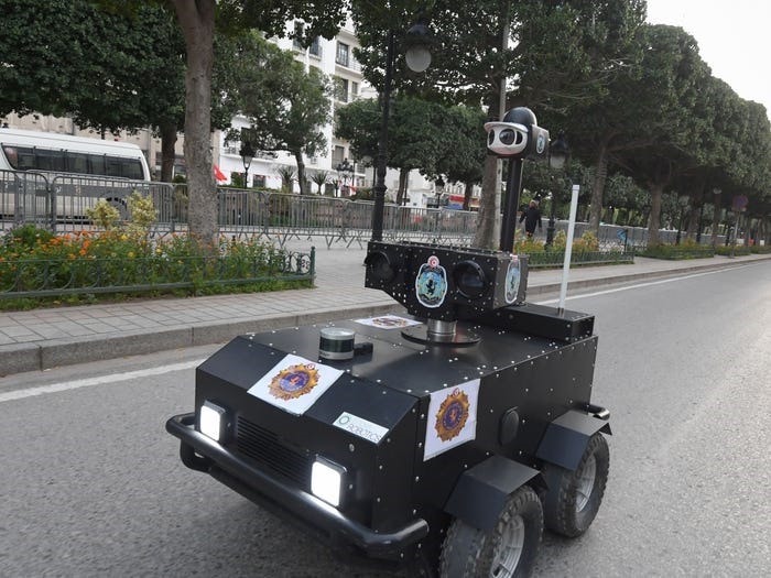 Tunisia PGuard robot