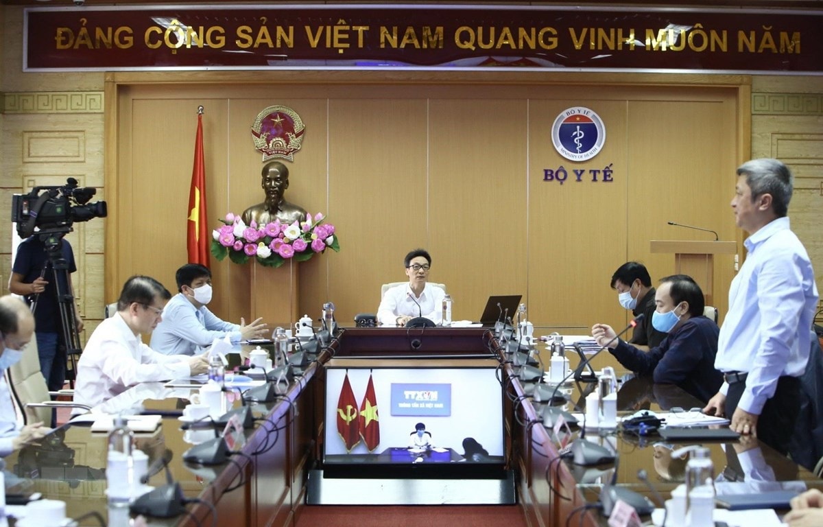 Quang cảnh cuộc họp. (Ảnh: Minh Quyết-TTXVN)