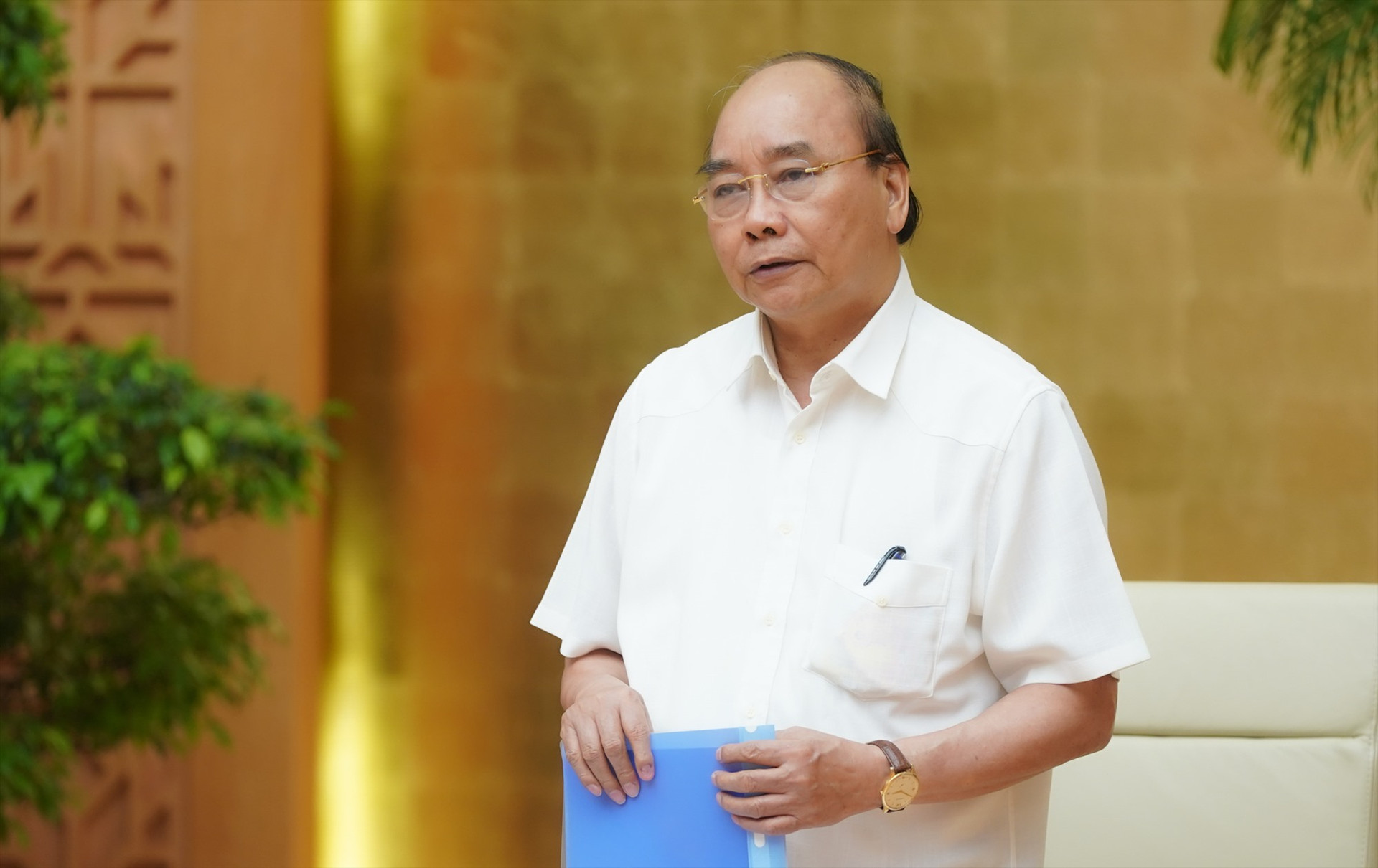 Thủ tướng Nguyễn Xuân Phúc nhấn mạnh điều này trong phát biểu kết luận cuộc họp Thường trực Chính phủ về phòng, chống dịch bệnh COVID-19 vào sáng nay, 7/5.