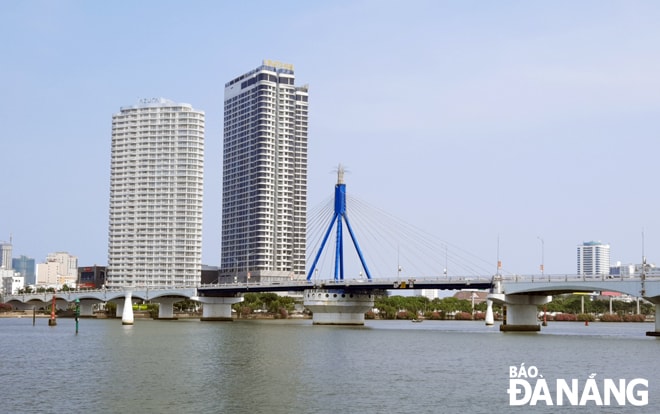 Tầm nhìn phát triển của thành phố Đà Nẵng là trở thành đô thị lớn; thông minh, sáng tạo; bản sắc, bền vững. Ảnh: TRIỆU TÙNG