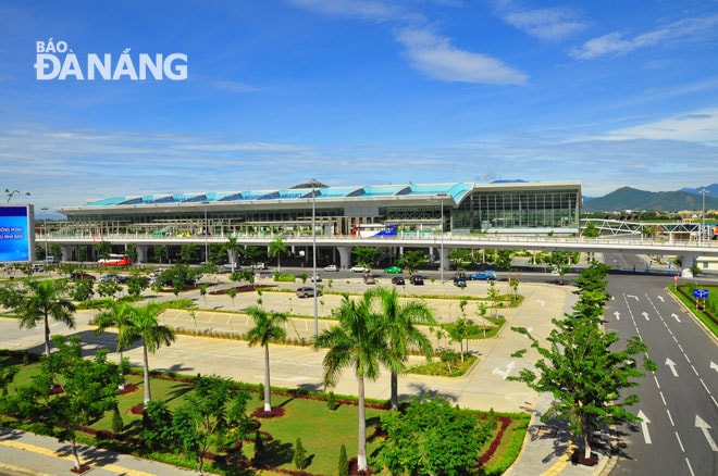 Mọt góc Cảng hàng không Đà Nẵng. Ảnh: THÀNH LÂN