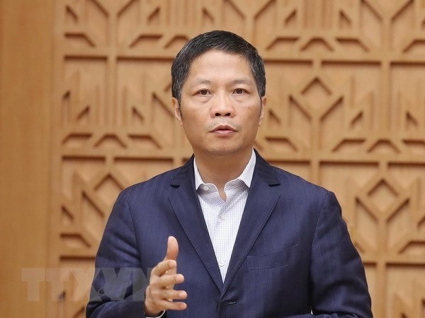 Bộ trưởng Bộ Công thương Trần Tuấn Anh. (Ảnh:Thống Nhất/TTXVN)