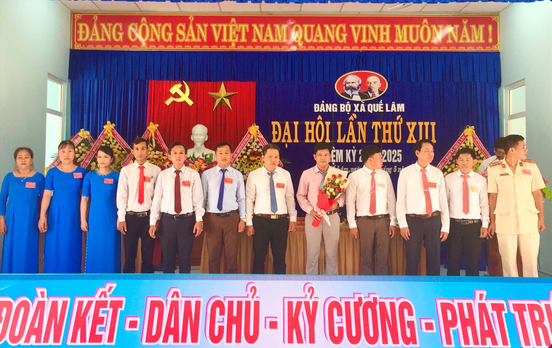 Ban Chấp hành Đảng bộ xã Quế Lâm khóa XIII