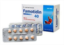 Một trong số dược phẩm tham gia điềun trị là Faqmotine