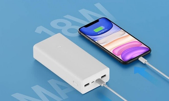 Pin dự phòng 30.000 mAh của Xiaomi có thể sạc đầy 4 lần cho những chiếc smartphone dung lượng pin lớn