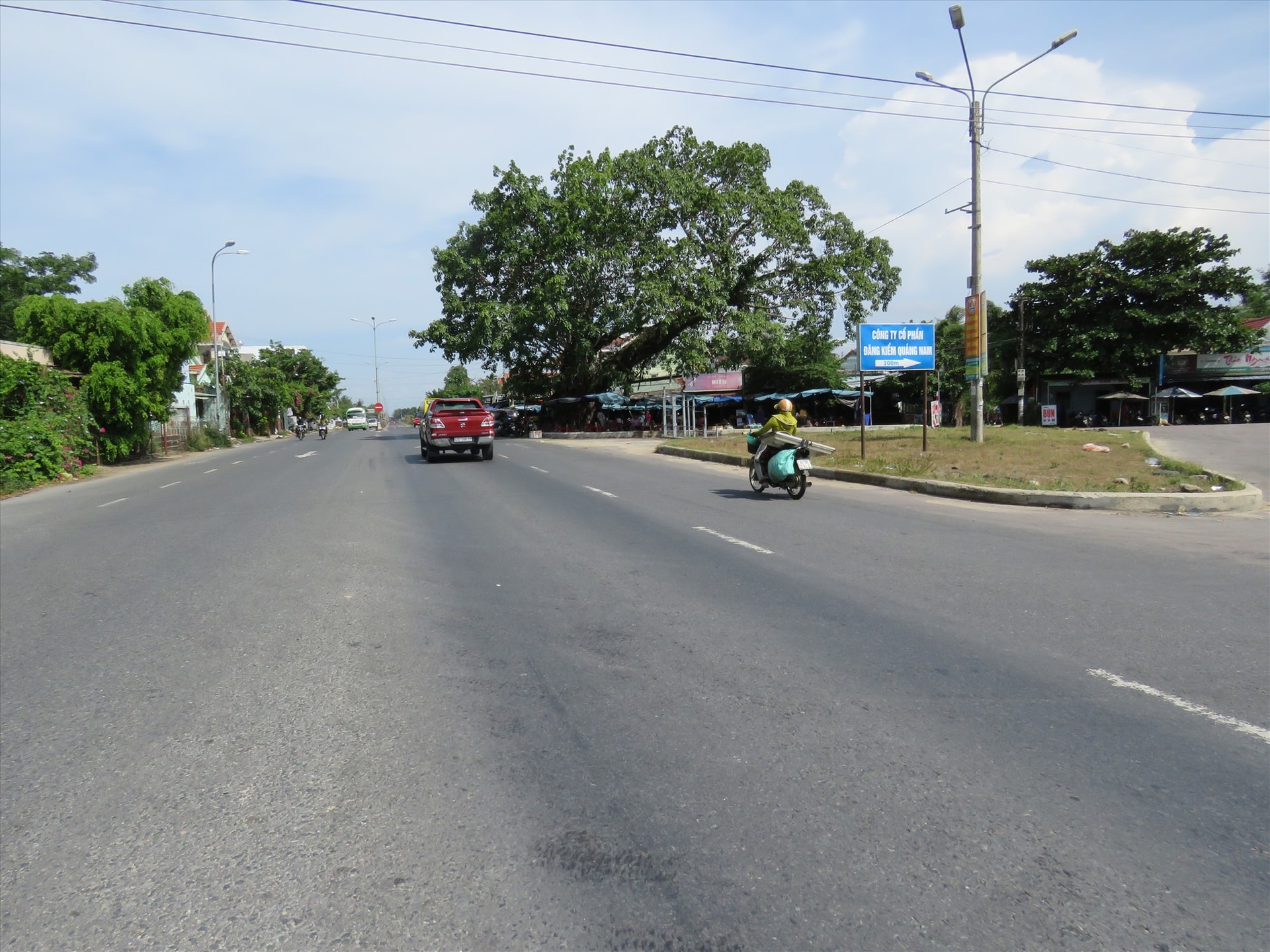 Ngã ba Cây Cốc sẽ thành ngã tư.Ảnh: T.V