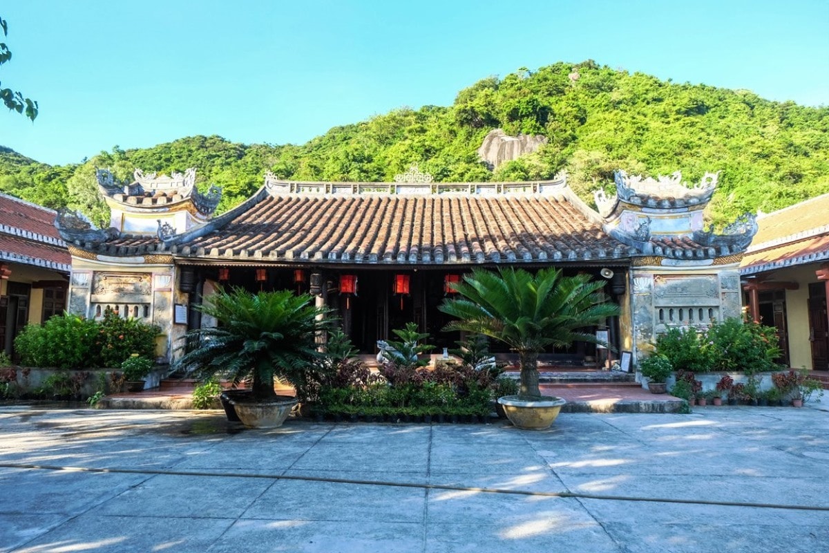An ancient pagoda on Cham Islands named Hai Tang, built in 1758
