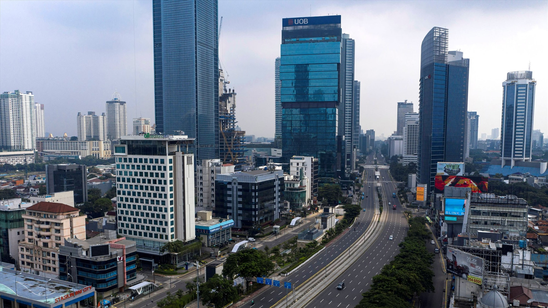 Trung Jakarta, Indonesia thu hút FDI với những ưu đãi về thuế và hợp đồng thuê đất sản xuất. Ảnh: Reuters