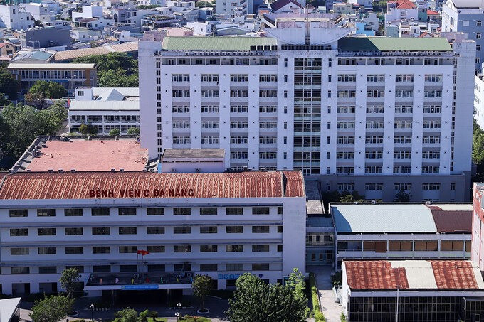 Bệnh viện C Đà Nẵng, nơi bệnh nhân thăm khám và phát hiện dương tính lần đầu với nCoV. Ảnh: NGUYỄN ĐÔNG