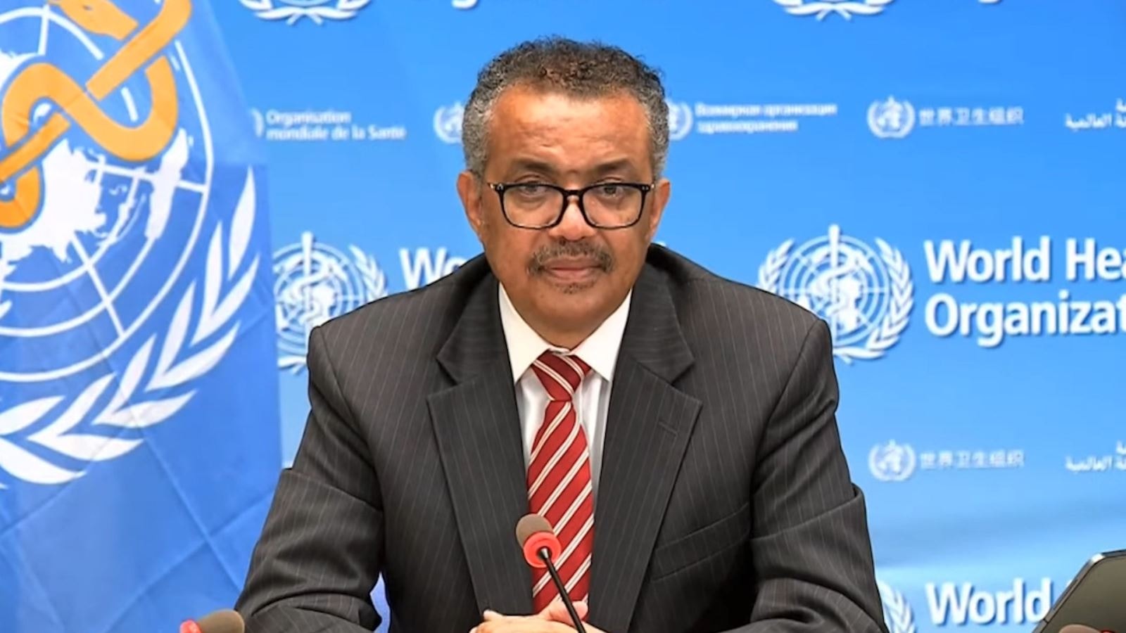 ỏng Giám đốc WHO Tedros Adhanom Ghebreyesus. Ảnh: WHO